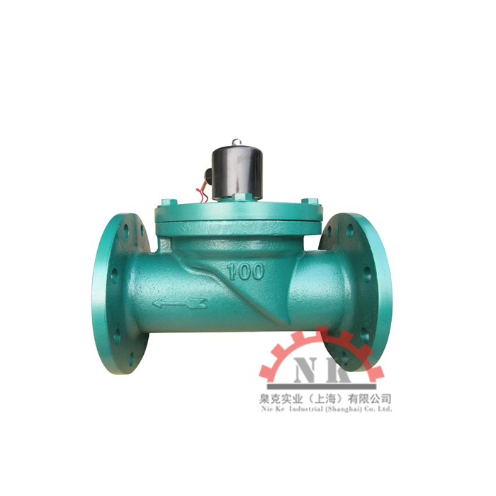 法蘭電磁閥蒸汽電磁閥鑄鐵電磁開關閥 水用先導